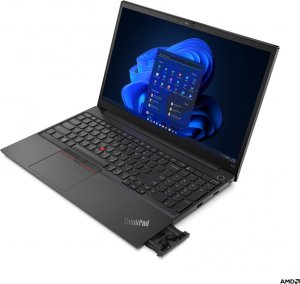 Laptop Lenovo Lenovo ThinkPad E15 Gen 4 21ED - AMD Ryzen 7 5825U / 2 GHz - Win 11 Pro - Radeon Graphics - 16 GB RAM - 512 GB SSD TCG Opal Encryption 2, NVMe - 39.6 cm (15.6") IPS 1920 x 1080 (Full HD) - Wi-Fi 6 - Schwarz - kbd: Deutsch - mit 1 Jahr Lenovo 2