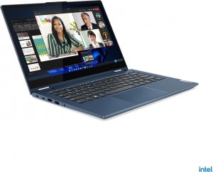 Laptop Lenovo Lenovo ThinkBook 14s Yoga G2 IAP 21DM - Flip-Design - Intel Core i5 1235U / 1.3 GHz - Win 11 Pro - Iris Xe Graphics - 16 GB RAM - 512 GB SSD NVMe - 35.6 cm (14") IPS Touchscreen 1920 x 1080 (Full HD) - Wi-Fi 6 - Dual Tone Abyss Blue - kbd: D 5