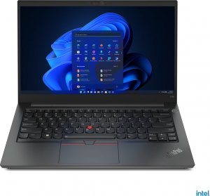 Laptop Lenovo Lenovo ThinkPad E14 Gen 4 21E3 - Intel Core i7 1255U / 1.7 GHz - Win 11 Pro - Iris Xe Graphics - 16 GB RAM - 512 GB SSD TCG Opal Encryption 2, NVMe - 35.6 cm (14") IPS 1920 x 1080 (Full HD) - Wi-Fi 6 - Schwarz - kbd: Deutsch - mit 1 Jahr Len 1