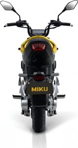 Iamelectric Motocykl elektryczny Miku Super żółty 2