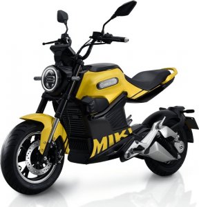 Iamelectric Motocykl elektryczny Miku Super żółty 4
