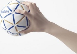 Molten Piłka ręczna H1D4000-BW D60 IHF Approved biało-niebiesko-złota 2