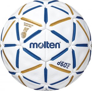 Molten d60 PRO - piłka ręczna, bez klejowa (IHF Approved  HD5000-BW) 1