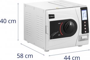 Steinberg Autoklaw ciśnieniowo parowy do sterylizacji narzędzi 6 programów drukarka klasa B LCD 12 l 5