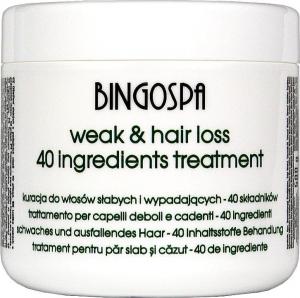 BingoSpa Kuracja do włosów z 40 składników aktywnych 500g 1