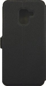 KABURA FANCY SAMSUNG GALAXY A5 2018 CZARNA ETUI BOOK POCKET PORTFEL A530 2