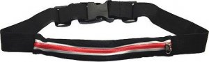 POKROWIEC RUN SPORT DO BIEGANIA PASEK ETUI NA ROWER CZARNY CZERWONY OPASKA SLIM 1