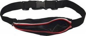 POKROWIEC RUN SPORT DO BIEGANIA PASEK ETUI NA ROWER CZARNY CZERWONY OPASKA SLIM 2