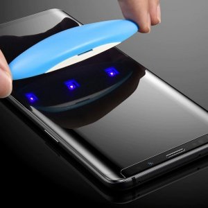 Vega SZKŁO UV HUAWEI P30 PROFILOWANE PEŁNE - SZKŁO HARTOWANA VEGA LIQUID UV GLASS 3