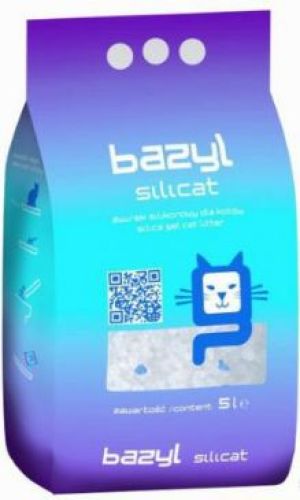 Żwirek dla kota Celpap PIASEK BAZYL 5l SILIKON 2