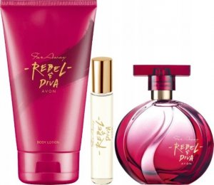 Avon AVON ZESTAW FAR AWAY REBEL & DIVA 3 SZTUKI 1