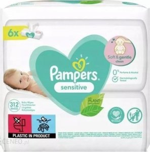 Pampers Chusteczki nawilżane 6 x 52 szt. 1