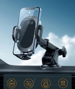 Uchwyt na TELEFON do samochodu, na szybę, kokpit 3