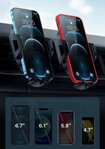 Uchwyt na TELEFON do samochodu, na szybę, kokpit 4