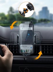 Uchwyt na TELEFON do samochodu, na szybę, kokpit 5