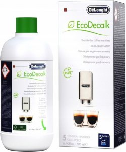 DeLonghi 3 Filtr Wkład do ekspresu DeLonghi DLS C002 SER 3017 + Odkamieniacz DeLonghi Ecodecalk 500 ml 4
