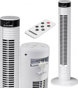 Wentylator Wessper Wessper VENTILMAX Wentylator kolumnowy biały 2