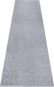 Dywany Łuszczów Chodnik SANTA FE srebrny 92 gładki, jednolity, jednokolorowy, 80x130 cm 1