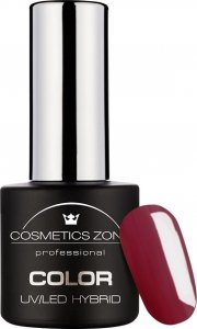 Cosmetics Zone Lakier hybrydowy ceglasty czerwony 7ml - Cuba Rust 538 1