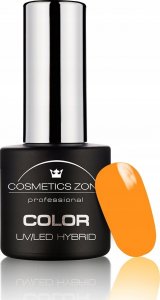 Cosmetics Zone Lakier hybrydowy neonowy pomarańczowy 7ml - Orange Shake N51 1