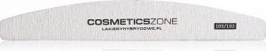 Cosmetics Zone Pilnik do paznokci żelowych łódka zebra 100/180 - Cosmetics Zone 1