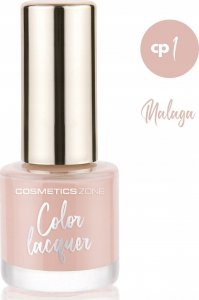 Cosmetics Zone Lakier do paznokci klasyczny - beżowy 7ml - Malaga CP1 2