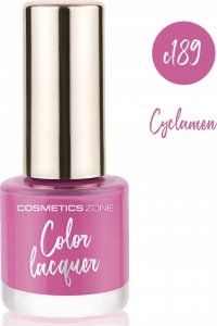 Cosmetics Zone Lakier do paznokci klasyczny - fioletowy 7ml - Cyclamen C189 2