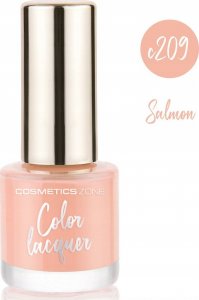 Cosmetics Zone Lakier do paznokci klasyczny - łososiowy 7ml - Salmon C209 2