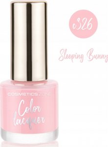 Cosmetics Zone Lakier do paznokci klasyczny - cukierkowy róż 7ml - Sleeping Bunny C326 2