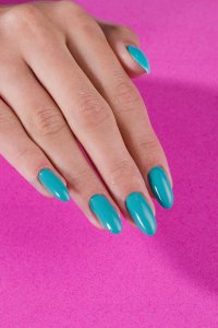 Cosmetics Zone Lakier do paznokci klasyczny - turkusowy 7ml - Tropical Green C331 3