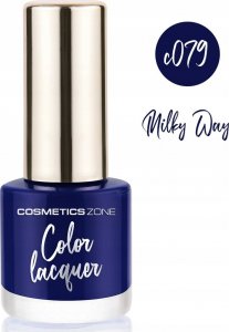 Cosmetics Zone Lakier do paznokci klasyczny - granatowy metaliczny 7ml - Milky Way C079 2