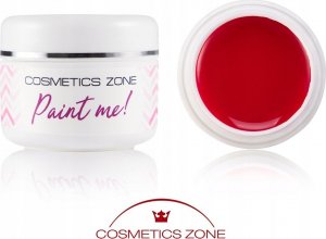 Cosmetics Zone Farbka żelowa do zdobień czerwona UV LED 5ml - Red Kiss 1