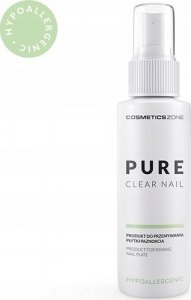 Cosmetics Zone Cleaner odtłuszczacz hipoalergiczny Pure Clear Nail 100ml 1