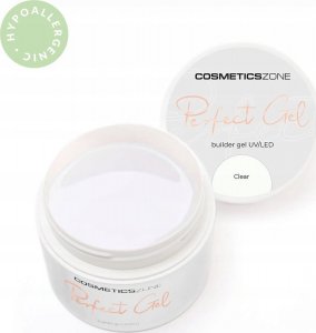 Cosmetics Zone Żel do przedłużania paznokci UV LED przezroczysty - Clear 5ml 3