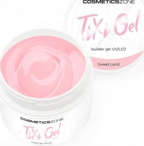 Cosmetics Zone Żel budujący z pamięcią cieczy różowy UV LED Sweet Land 5ml 1
