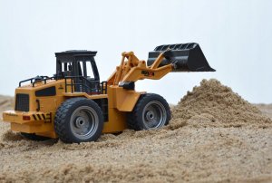 HUINA BULDOŻER KOPARKA SPYCHACZ ŁADOWACZ RC ZDALNY 1520 2