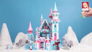 Sluban Klocki dla dziewczynki Kraina Lodu 1324 el. 5