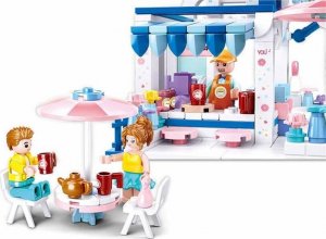 Sluban KLOCKI SLUBAN KAWIARNIA ZESTAW M38-B0866 289 EL. 3