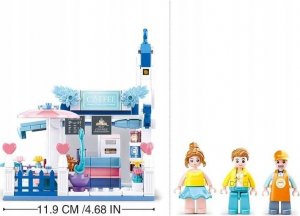 Sluban KLOCKI SLUBAN KAWIARNIA ZESTAW M38-B0866 289 EL. 4