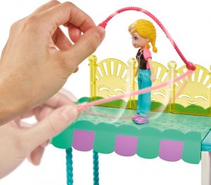 Mattel Polly Pocket 3-poziomowe Tęczowe Centrum Handlowe HHX78 15