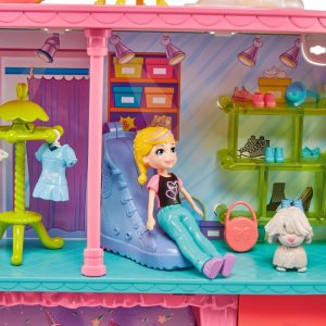 Mattel Polly Pocket 3-poziomowe Tęczowe Centrum Handlowe HHX78 16