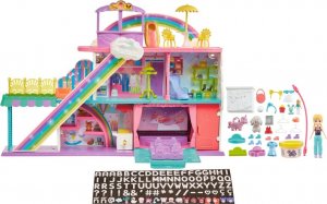 Mattel Polly Pocket 3-poziomowe Tęczowe Centrum Handlowe HHX78 7