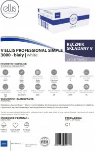 Ellis Ręcznik papierowy celuloza biały 3