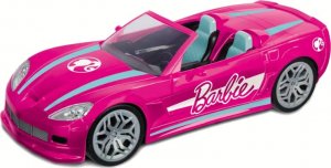 Barbie Auto R/C Zdalnie sterowany różowy kabriolet Barbie 2