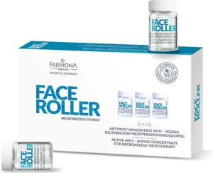 Farmona Farmona Face Roller Aktywny koncentrat anti-ageing do zabiegów mezoterapii mikroigłowej 5x5ml - 0000048539 1