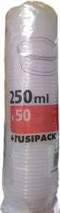Guillin Pojemnik jednorazowy 80/8113 250 ml plastikowy 50 sztuk 4