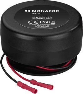 Kolumna Monacor Wzbudnik audio/rezonator, 8, odporny na warunki atmosf. 1