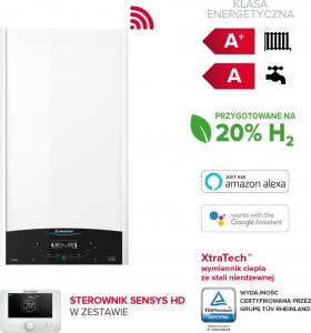 Piec gazowy Ariston GENUS ONE+ NET 24 22 kW (3301774) 12