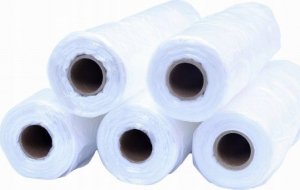 PLAST Reklamówki Jednorazowe W Rolce 5 Kg Zrywki, 3