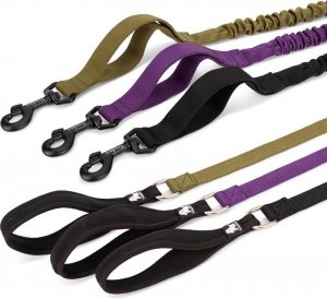 Truelove Smycz dla psa z amortyzatorem Truelove Adventure czarny M 4